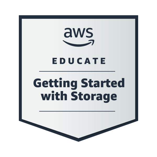 AWS Educate Getting Started with Storage