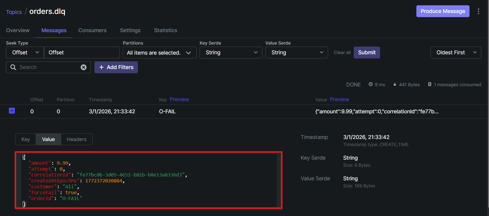 Event-Driven Order Processing Middleware screenshot 3